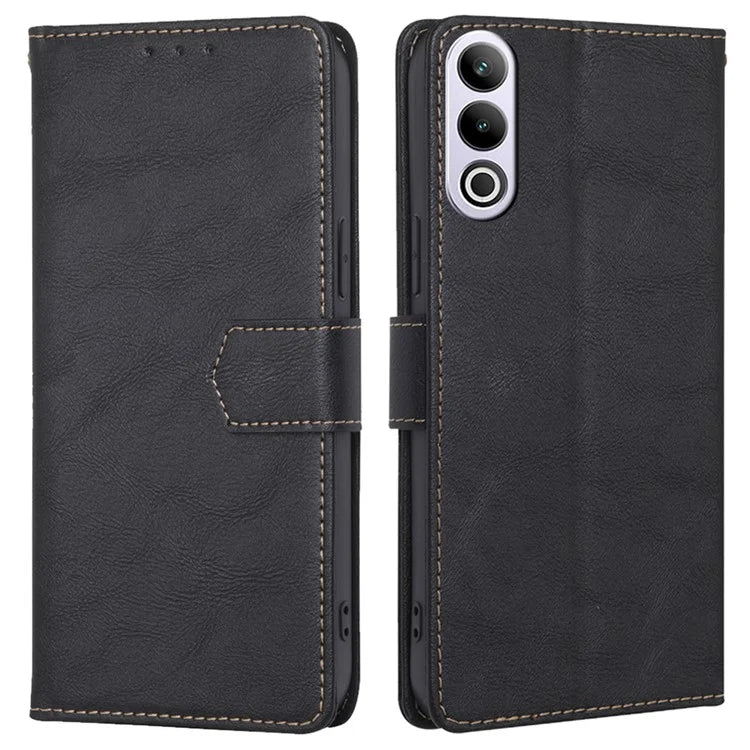 For OnePlus Ace 3V 5G Magnetic Case Anti-drop Cowhide Texture RFID Blocking Phone Cover