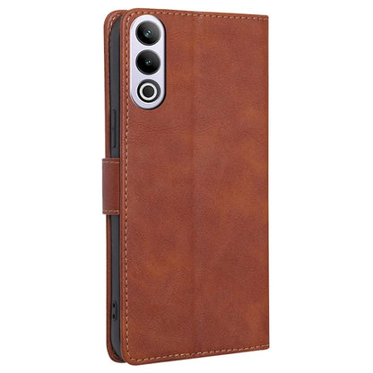 For OnePlus Ace 3V 5G Magnetic Case Anti-drop Cowhide Texture RFID Blocking Phone Cover