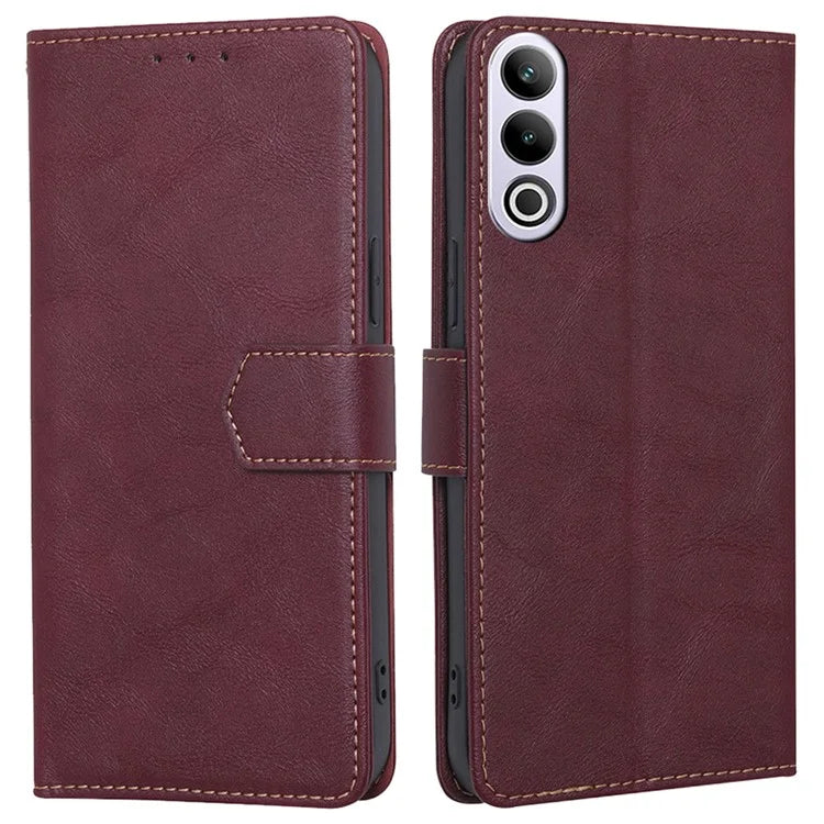 For OnePlus Ace 3V 5G Magnetic Case Anti-drop Cowhide Texture RFID Blocking Phone Cover