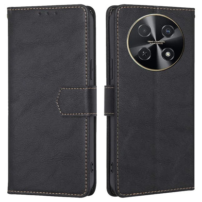 For Huawei nova 12i 4G Case Cowhide Texture RFID Blocking Magnetic Phone Cover