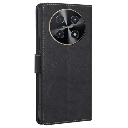 For Huawei nova 12i 4G Case Cowhide Texture RFID Blocking Magnetic Phone Cover