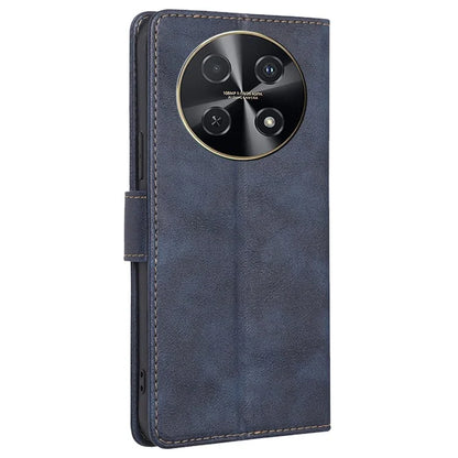 For Huawei nova 12i 4G Case Cowhide Texture RFID Blocking Magnetic Phone Cover