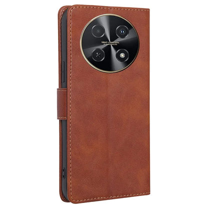 For Huawei nova 12i 4G Case Cowhide Texture RFID Blocking Magnetic Phone Cover