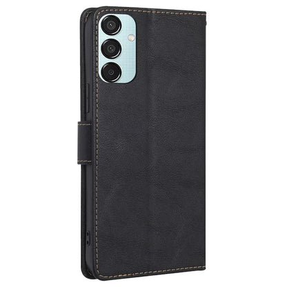 For Samsung Galaxy M15 5G Case Magnetic Clasp Flip Leather RFID Blocking Phone Cover