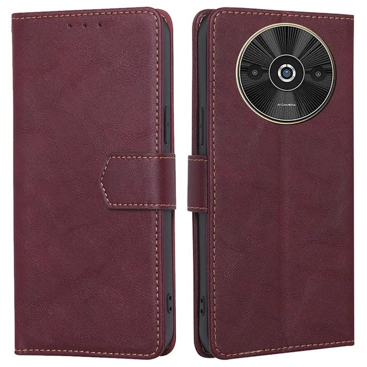 For Xiaomi Redmi A3 / Poco C61 4G Case PU Leather Magnetic Flip Wallet Phone Cover RFID Blocking Wholesale