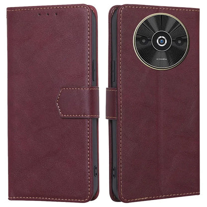 For Xiaomi Redmi A3 / Poco C61 4G Case PU Leather Magnetic Flip Wallet Phone Cover RFID Blocking Wholesale