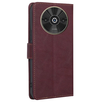 For Xiaomi Redmi A3 / Poco C61 4G Case PU Leather Magnetic Flip Wallet Phone Cover RFID Blocking Wholesale