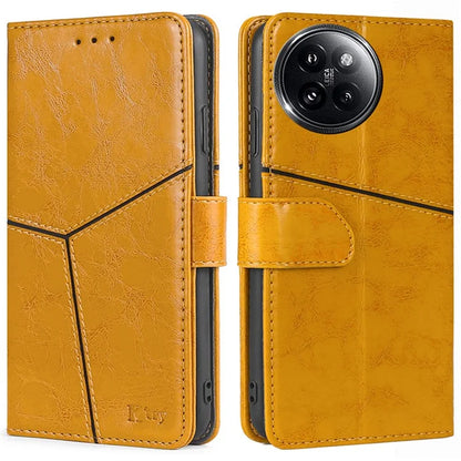 For Xiaomi Civi 4 Pro 5G / 14 Civi 5G Case Wallet Geometric Splicing Phone Cover with Adjustable Stand