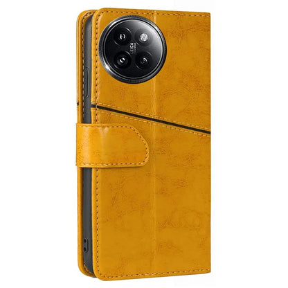 For Xiaomi Civi 4 Pro 5G / 14 Civi 5G Case Wallet Geometric Splicing Phone Cover with Adjustable Stand