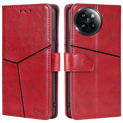 For Xiaomi Civi 4 Pro 5G / 14 Civi 5G Case Wallet Geometric Splicing Phone Cover with Adjustable Stand