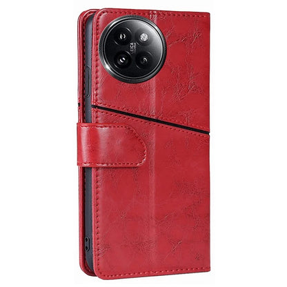 For Xiaomi Civi 4 Pro 5G / 14 Civi 5G Case Wallet Geometric Splicing Phone Cover with Adjustable Stand