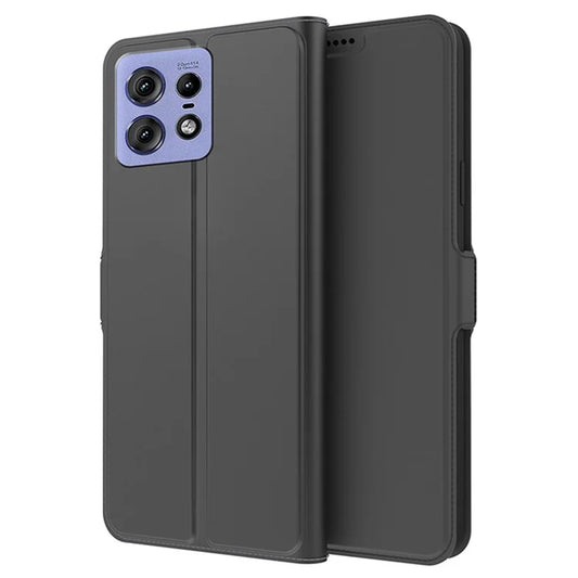 For Motorola Edge 50 Pro 5G Case Card Holder Leather+TPU Stand Phone Cover