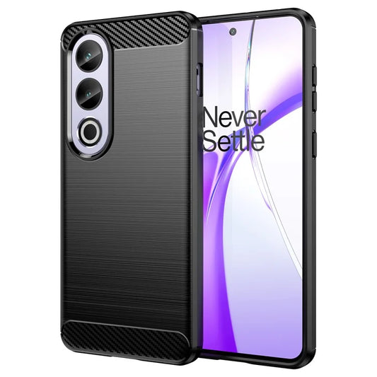 For OnePlus Ace 3V 5G Case Carbon Fiber Texture Brushed TPU Phone Back Cover