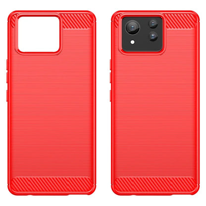 For Asus Zenfone 11 Ultra 5G TPU Case Carbon Fiber Texture Soft Phone Cover