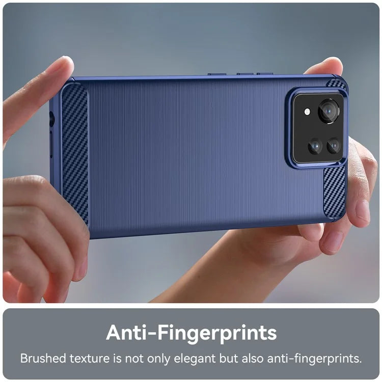 For Asus Zenfone 11 Ultra 5G TPU Case Carbon Fiber Texture Soft Phone Cover