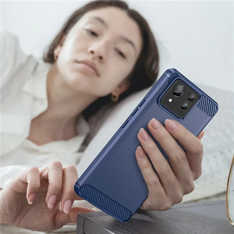 For Asus Zenfone 11 Ultra 5G TPU Case Carbon Fiber Texture Soft Phone Cover