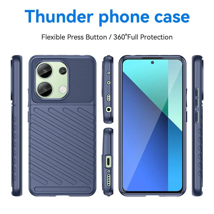 Thunder Series For Xiaomi Redmi Note 13 5G Case Thickened TPU Phone Cover Wholesale