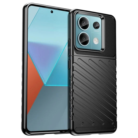 Thunder Series For Xiaomi Redmi Note 13 Pro 5G / Poco X6 5G Case Thickened TPU Soft Phone Cover