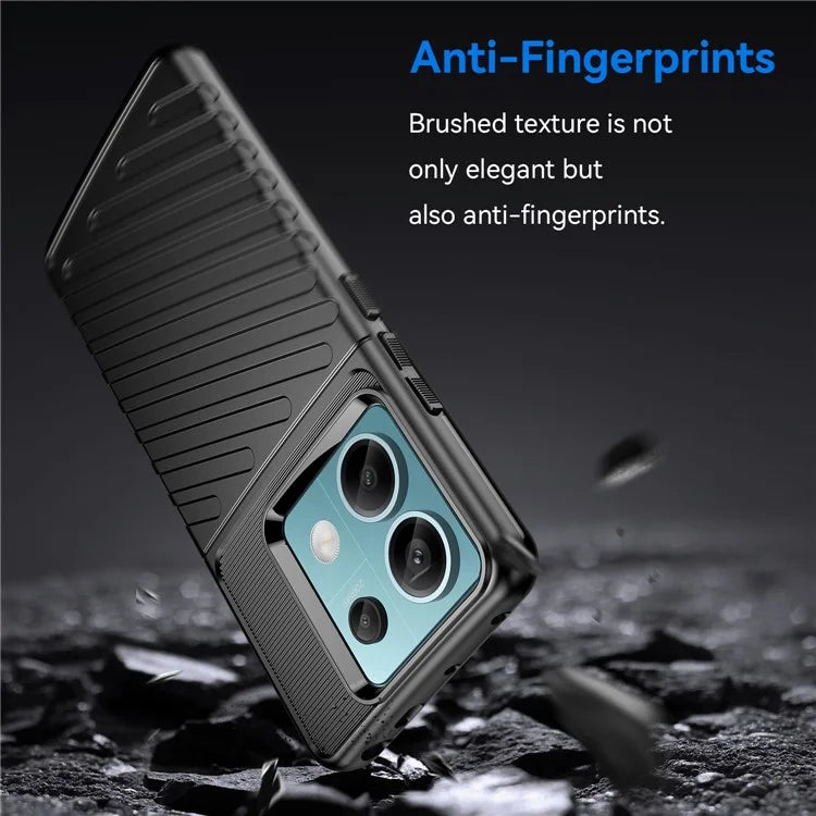 Thunder Series For Xiaomi Redmi Note 13 Pro 5G / Poco X6 5G Case Thickened TPU Soft Phone Cover