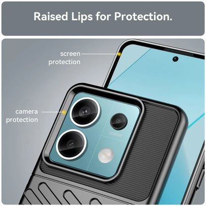 Thunder Series For Xiaomi Redmi Note 13 Pro 5G / Poco X6 5G Case Thickened TPU Soft Phone Cover
