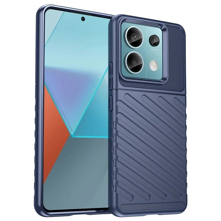 Thunder Series For Xiaomi Redmi Note 13 Pro 5G / Poco X6 5G Case Thickened TPU Soft Phone Cover