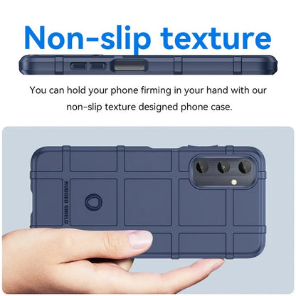 For Samsung Galaxy M14 4G Case Square Grid Texture Non-Slip TPU Phone Cover