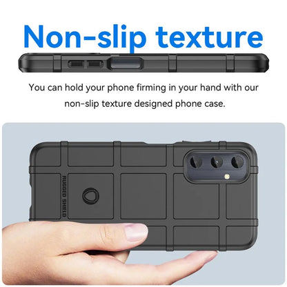 For Samsung Galaxy M14 4G Case Square Grid Texture Non-Slip TPU Phone Cover