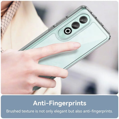 For OnePlus Nord CE4 5G Case Drop-Proof TPU Frame Clear Acrylic Protective Phone Shell
