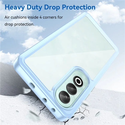 For OnePlus Nord CE4 5G Case Drop-Proof TPU Frame Clear Acrylic Protective Phone Shell