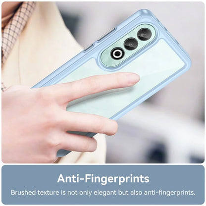 For OnePlus Nord CE4 5G Case Drop-Proof TPU Frame Clear Acrylic Protective Phone Shell
