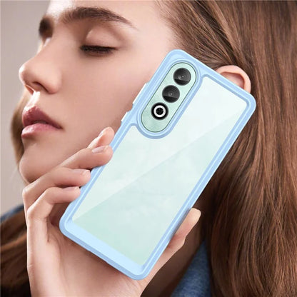 For OnePlus Nord CE4 5G Case Drop-Proof TPU Frame Clear Acrylic Protective Phone Shell
