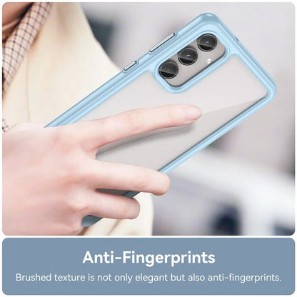 For Samsung Galaxy M55 5G / C55 5G / F55 5G Case TPU Frame Clear Acrylic Protective Phone Cover