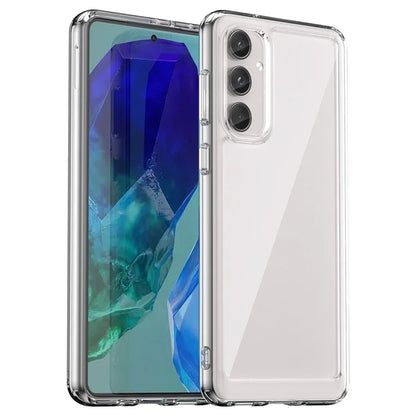 For Samsung Galaxy M55 5G / C55 5G / F55 5G Case TPU Frame Clear Acrylic Protective Phone Cover