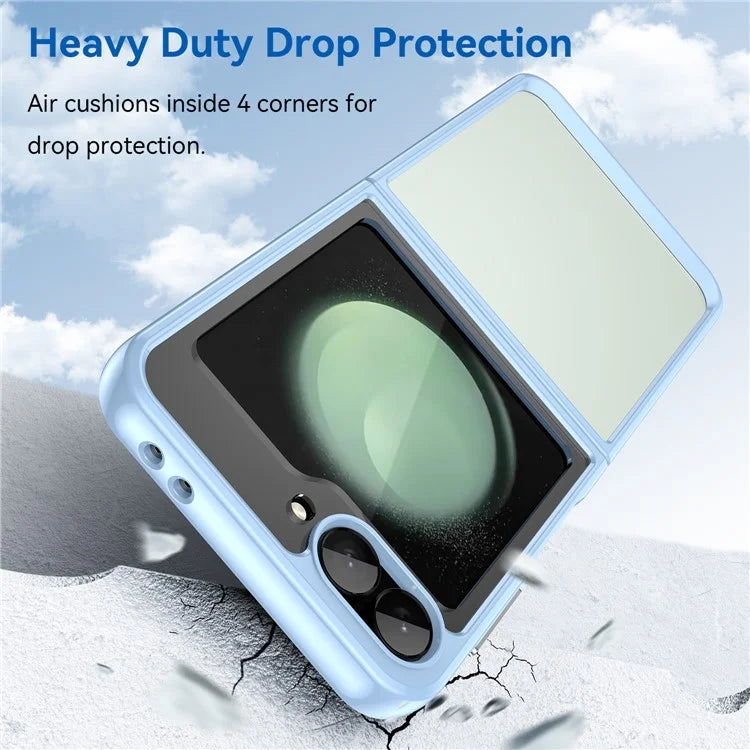 For Samsung Galaxy Z Flip6 5G Case TPU+Acrylic Shockproof Phone Cover