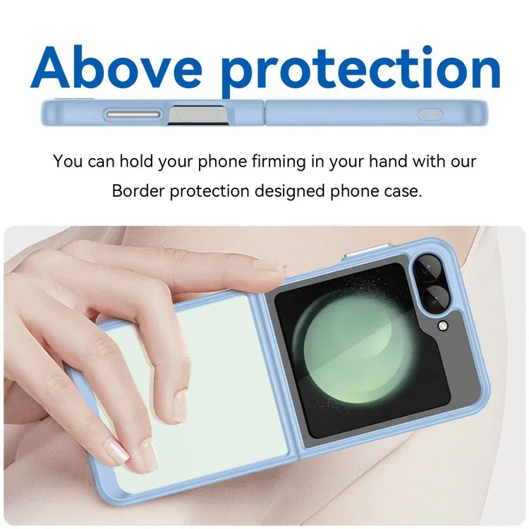 For Samsung Galaxy Z Flip6 5G Case TPU+Acrylic Shockproof Phone Cover
