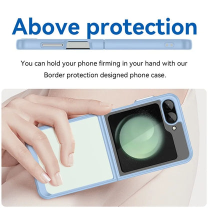 For Samsung Galaxy Z Flip6 5G Case TPU+Acrylic Shockproof Phone Cover