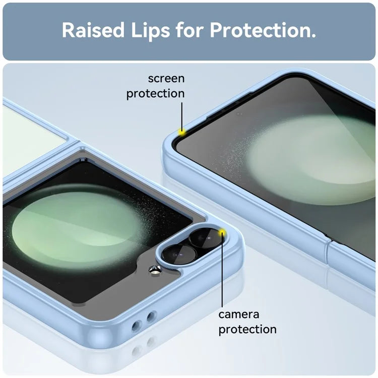 For Samsung Galaxy Z Flip6 5G Case TPU+Acrylic Shockproof Phone Cover