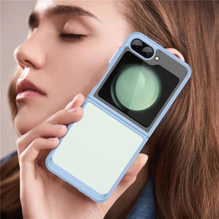 For Samsung Galaxy Z Flip6 5G Case TPU+Acrylic Shockproof Phone Cover