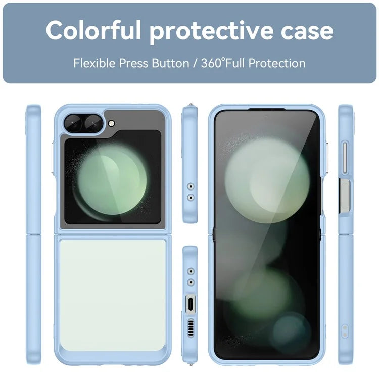 For Samsung Galaxy Z Flip6 5G Case TPU+Acrylic Shockproof Phone Cover