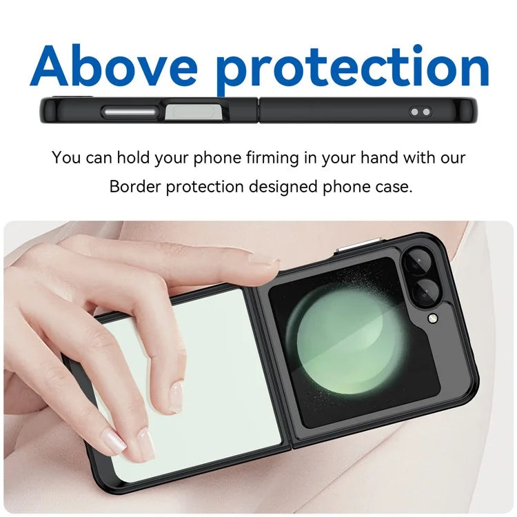 For Samsung Galaxy Z Flip6 5G Case TPU+Acrylic Shockproof Phone Cover