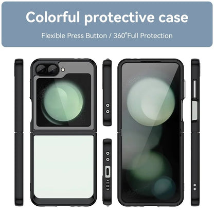 For Samsung Galaxy Z Flip6 5G Case TPU+Acrylic Shockproof Phone Cover