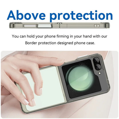 For Samsung Galaxy Z Flip6 5G Case TPU+Acrylic Shockproof Phone Cover
