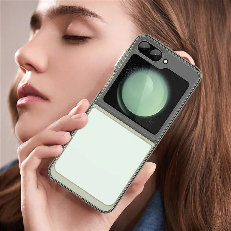 For Samsung Galaxy Z Flip6 5G Case TPU+Acrylic Shockproof Phone Cover