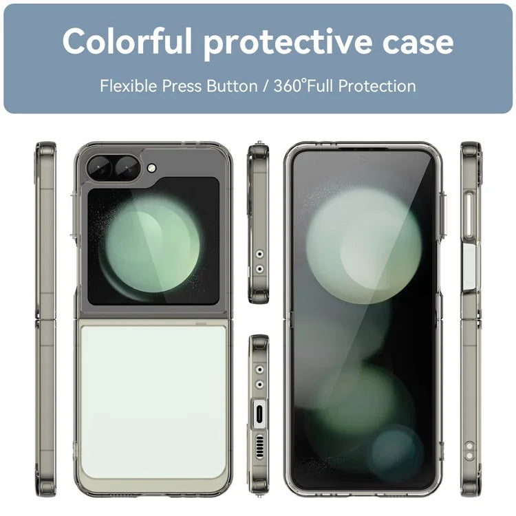 For Samsung Galaxy Z Flip6 5G Case TPU+Acrylic Shockproof Phone Cover