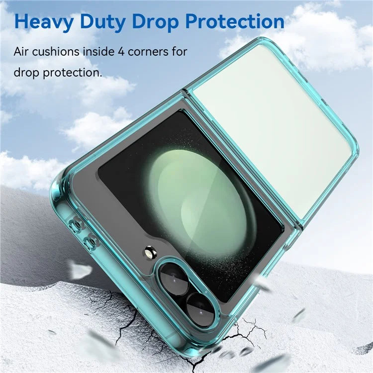For Samsung Galaxy Z Flip6 5G Case TPU+Acrylic Shockproof Phone Cover