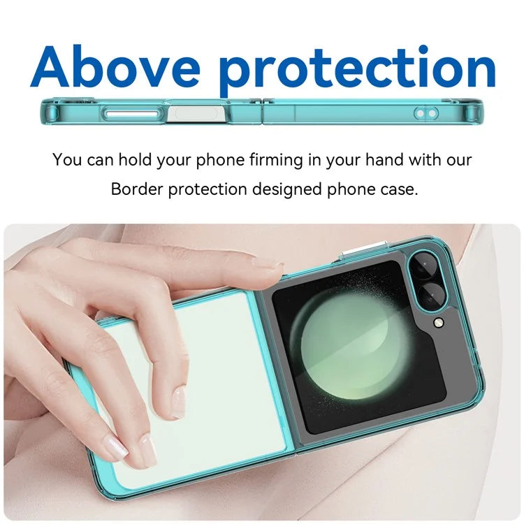 For Samsung Galaxy Z Flip6 5G Case TPU+Acrylic Shockproof Phone Cover