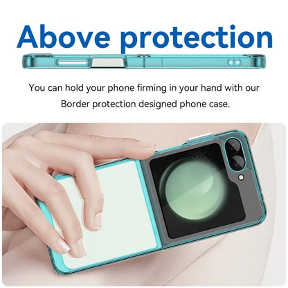 For Samsung Galaxy Z Flip6 5G Case TPU+Acrylic Shockproof Phone Cover