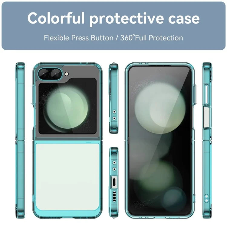 For Samsung Galaxy Z Flip6 5G Case TPU+Acrylic Shockproof Phone Cover