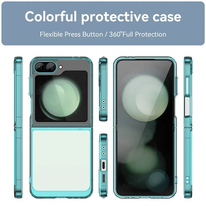 For Samsung Galaxy Z Flip6 5G Case TPU+Acrylic Shockproof Phone Cover