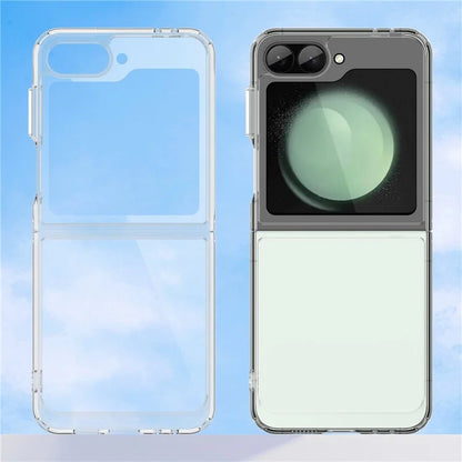 For Samsung Galaxy Z Flip6 5G Case TPU+Acrylic Shockproof Phone Cover